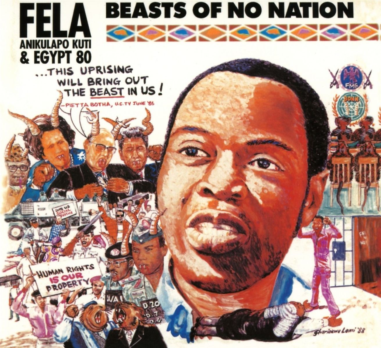 Fela Kuti & Egypt 80 - Beasts Of No Nation / O.D.O.O.