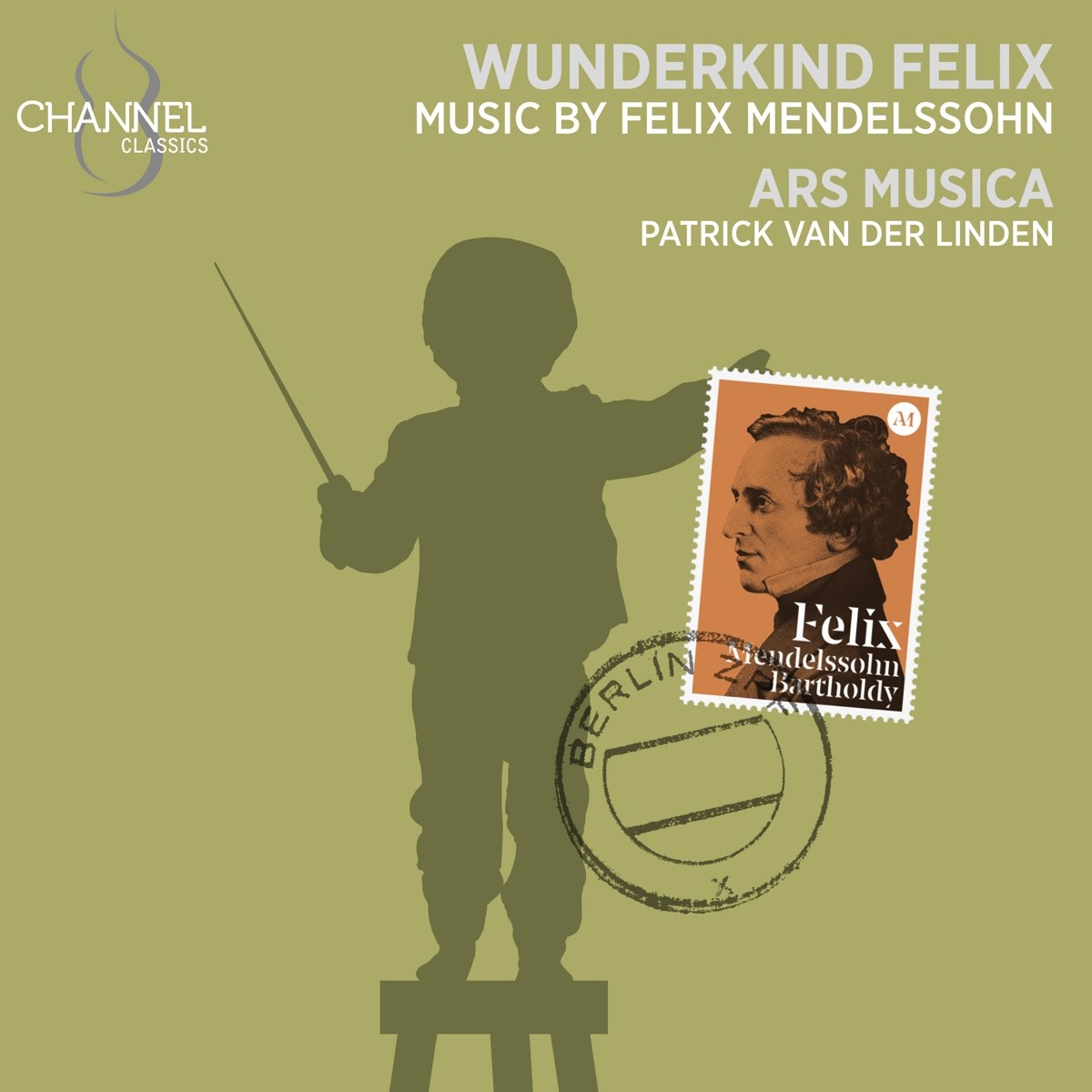 Afbeelding van Ars Musica, Patrick Van Der Linden - Mendelssohn: Wunderkind Felix