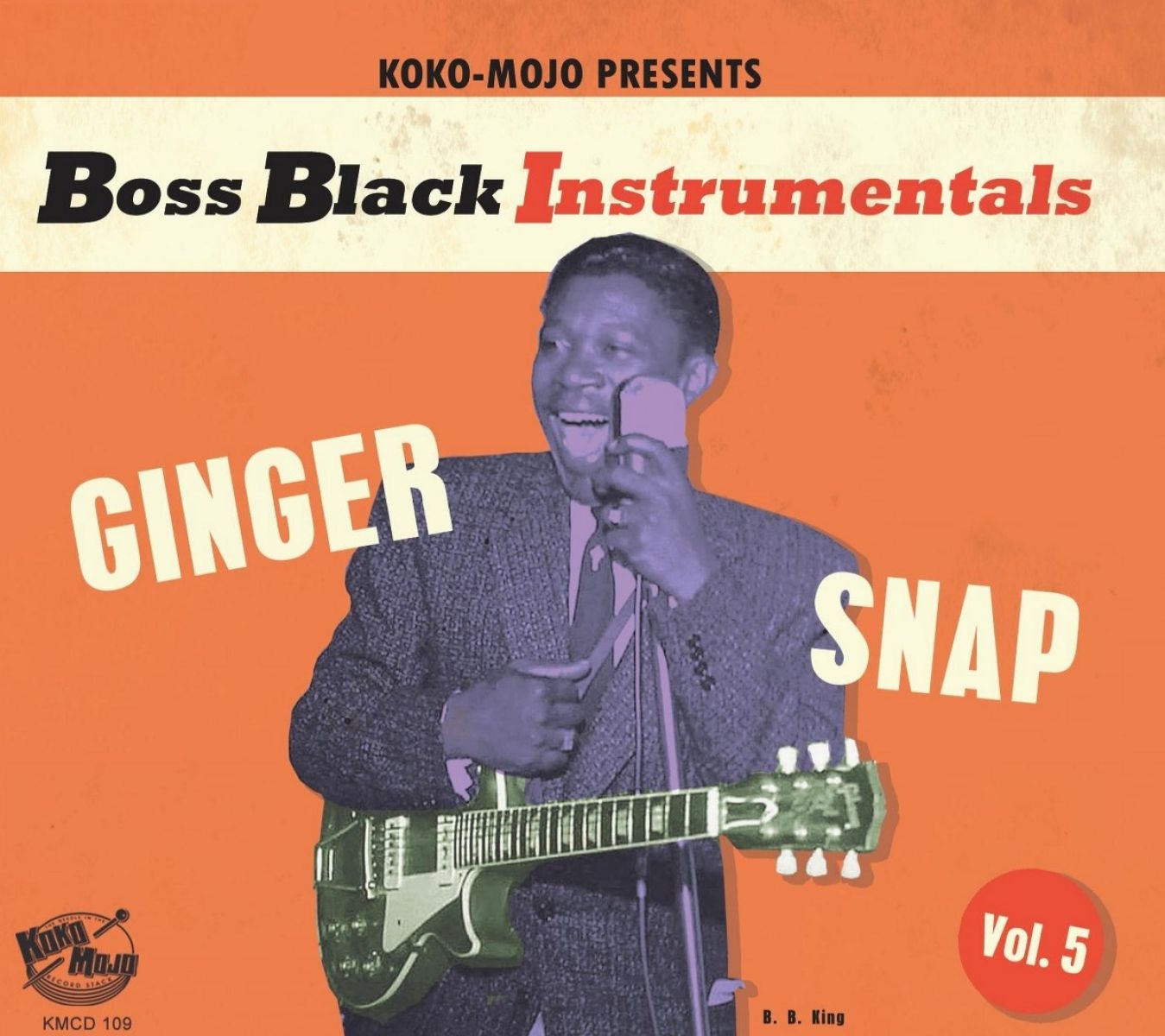 Afbeelding van Various Artists - Boss Black Instrumentals Vol.5: Ginger Snap