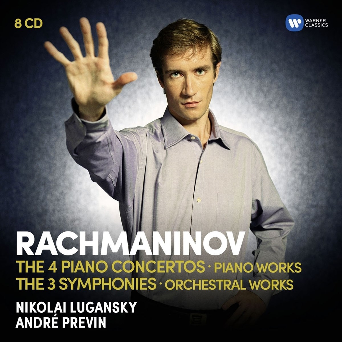 Afbeelding van Nikolai Lugansky, André Previn - Rachmaninov: The 4 Piano Concertos | Piano Works | The 3 Symphonies | Orchestral Works