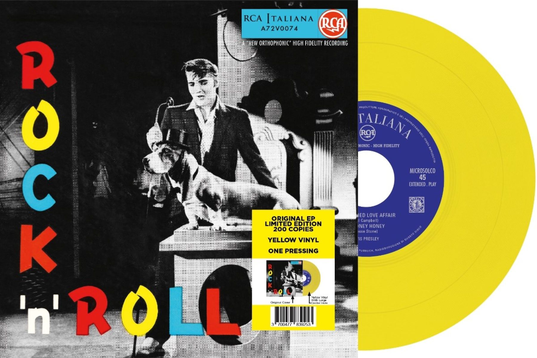 Afbeelding van Elvis Presley - EP Etranger N18 - Rock 'N' Roll (Italy)