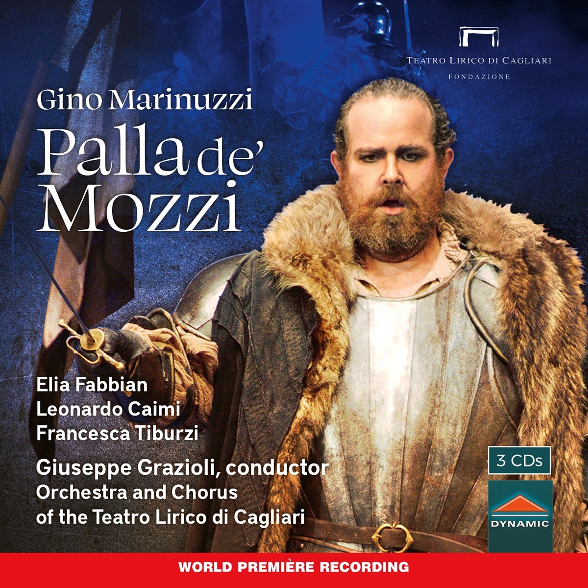 Afbeelding van Elia Fabbian, Leonardo Caimi, Francesco Verna, Orchestra del Teatro Lirico di Cagliari And Coro del Teatro Lirico di Cagliari - Palla De' Mozzi