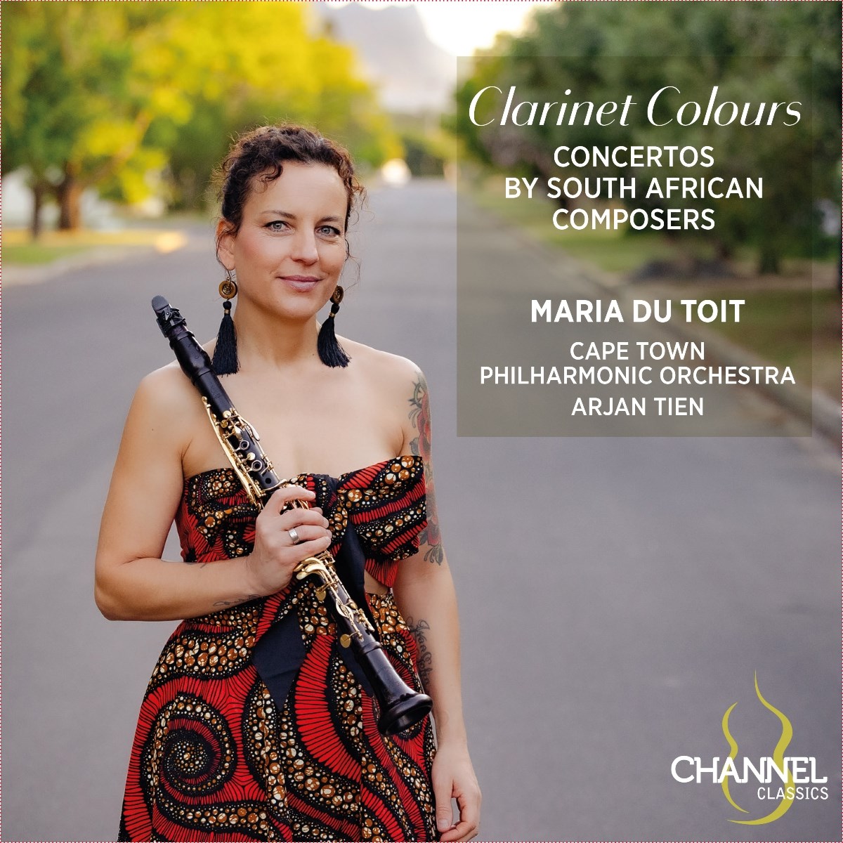 Afbeelding van Maria Du Toit, Cape Town Philharmonic Orchestra, Arjan Tien - Clarinet Colours