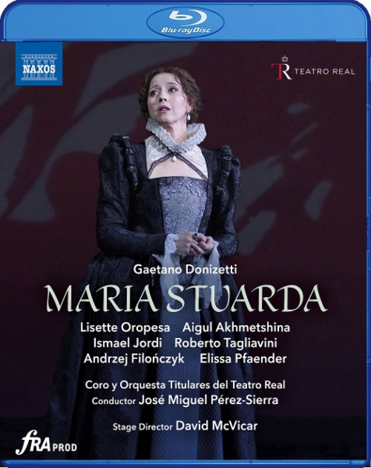 Afbeelding van Aigul Akhmetshina, Andrzej Filonczyk, David Mcvicar, Roberto Tagliavini, Jose Miguel Perez-Sierra - Donizetti: Maria Stuarda