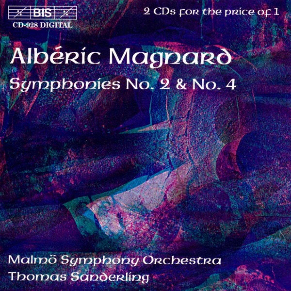 Afbeelding van Malmö Symphony Orchestra, Thomas Sanderling - Mangard: Symphonies No.2 & No.4