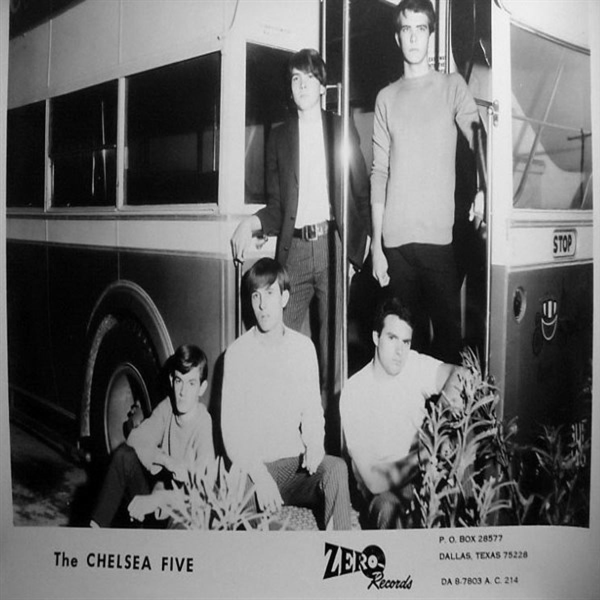 Afbeelding van Jimmy C. & The Chelsea Five - Play With Fire/Leave Me Alone