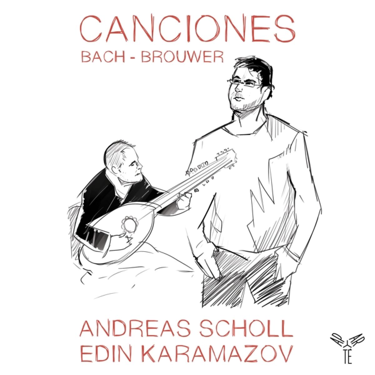 Andreas Scholl Edin Karamazov - Canciones: Bach - Brouwer