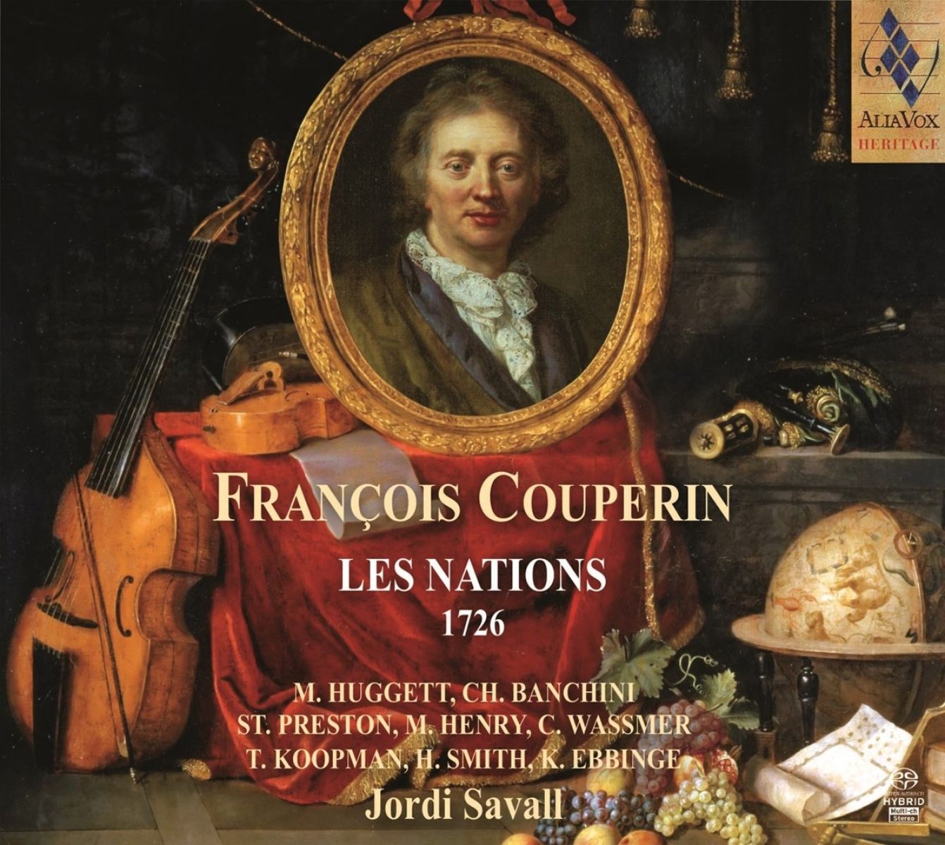 Afbeelding van Jordi Savall Ton Koopman Chiara Ban - Couperin - Les Nations 1726
