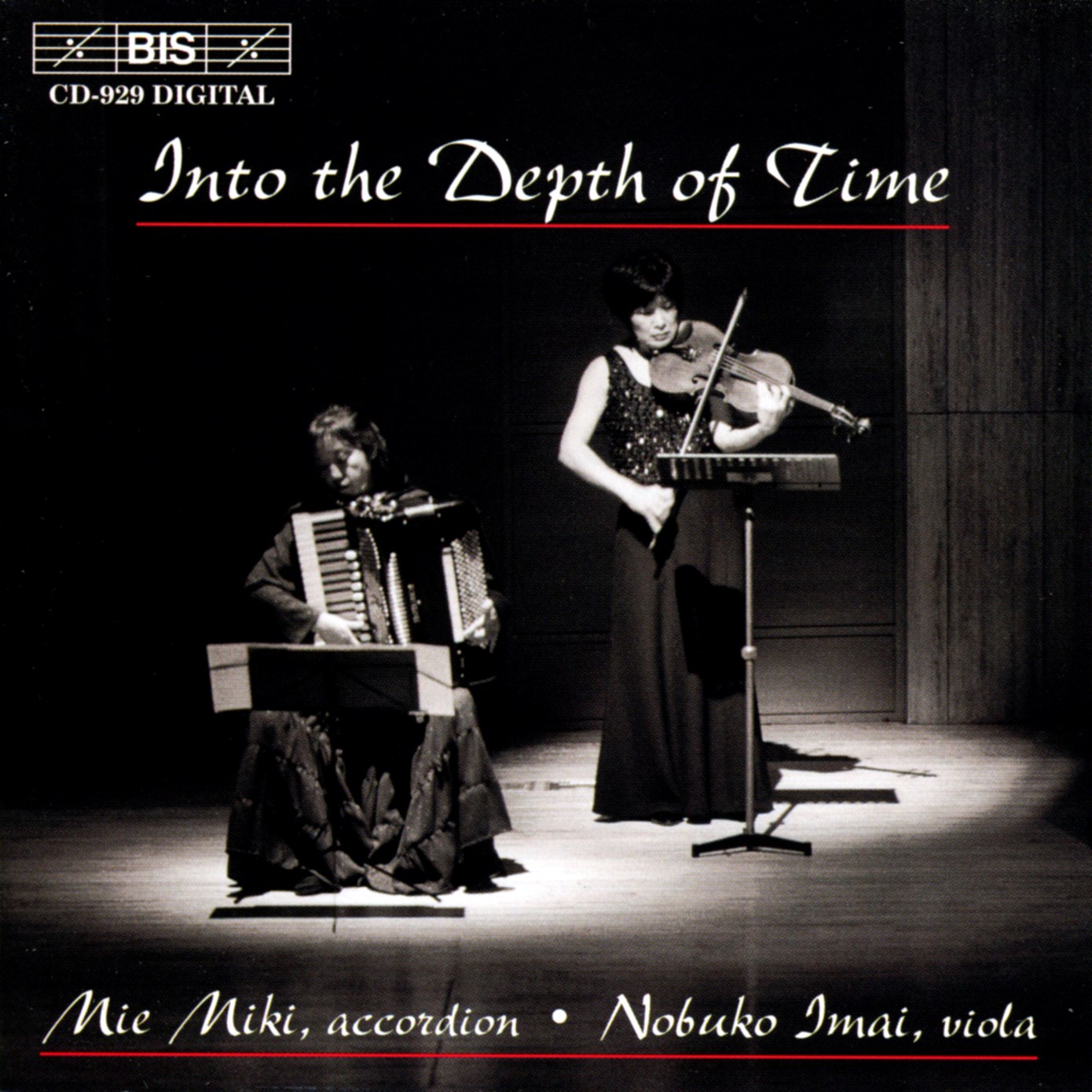 Afbeelding van Nobuko Imai & Mie Miki - Into the Depth of Time, Japanese music for accordion and viola