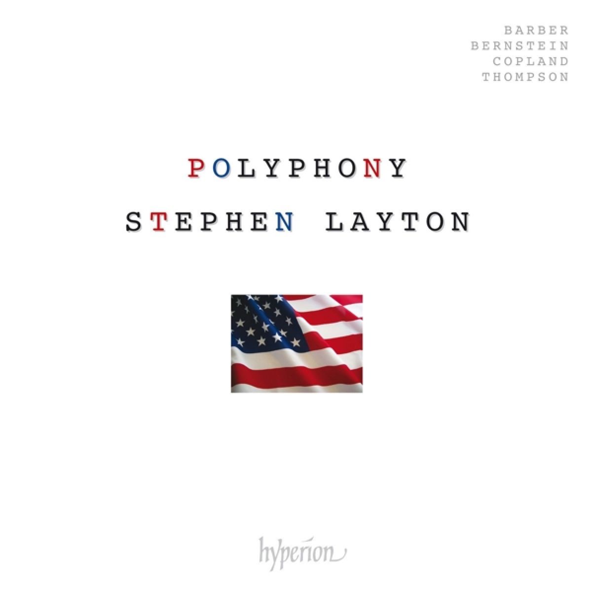 Afbeelding van American Polyphony: Barber, Copland, Bernstein, R.