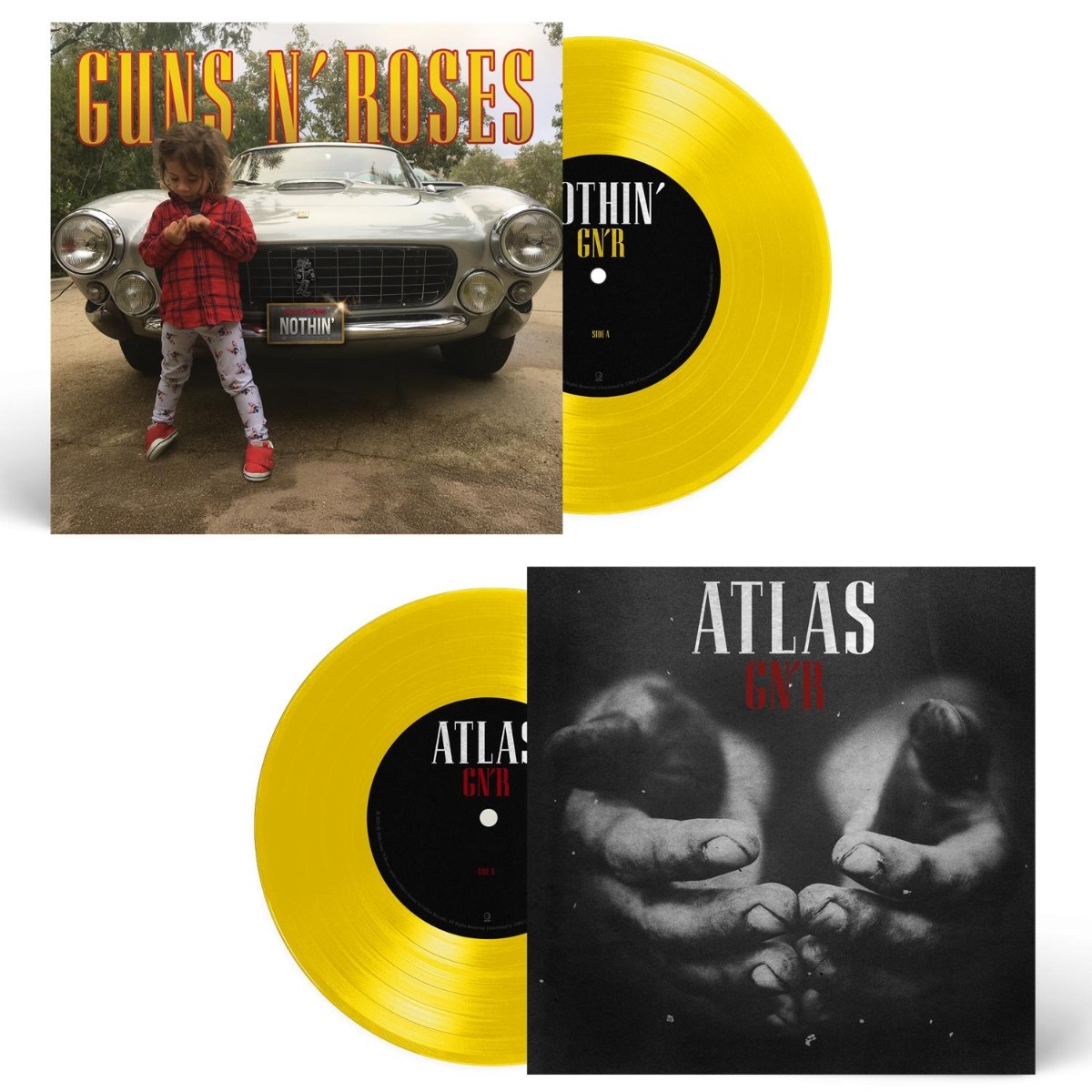 Afbeelding van Guns n' Roses - Nothin' / Atlas