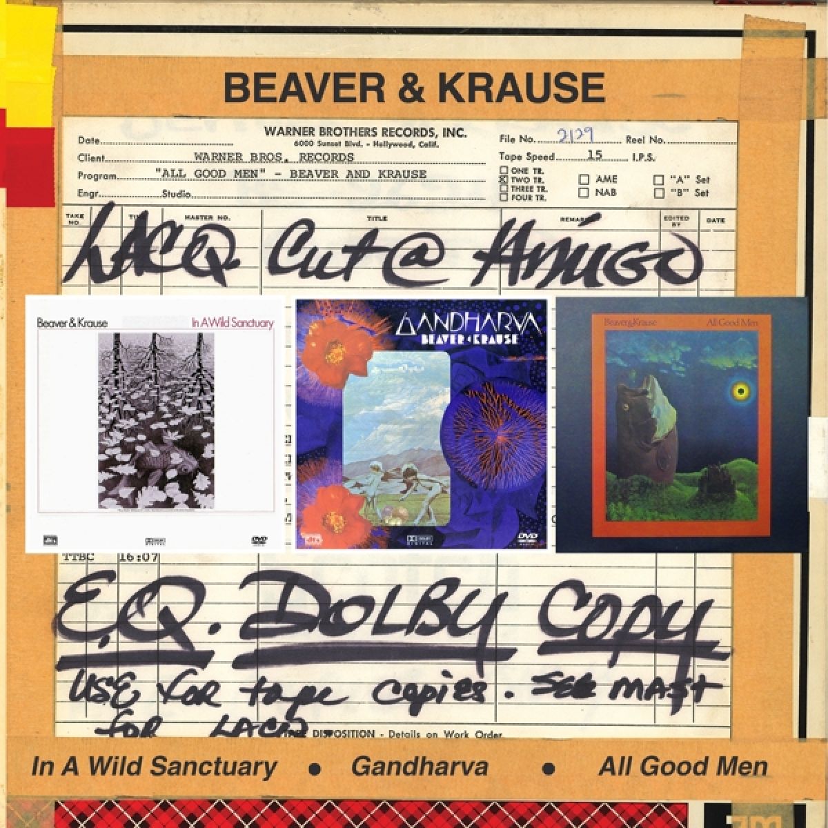 Beaver & Krause - In A Wild Sanctuary | Gandharva | All Good Men