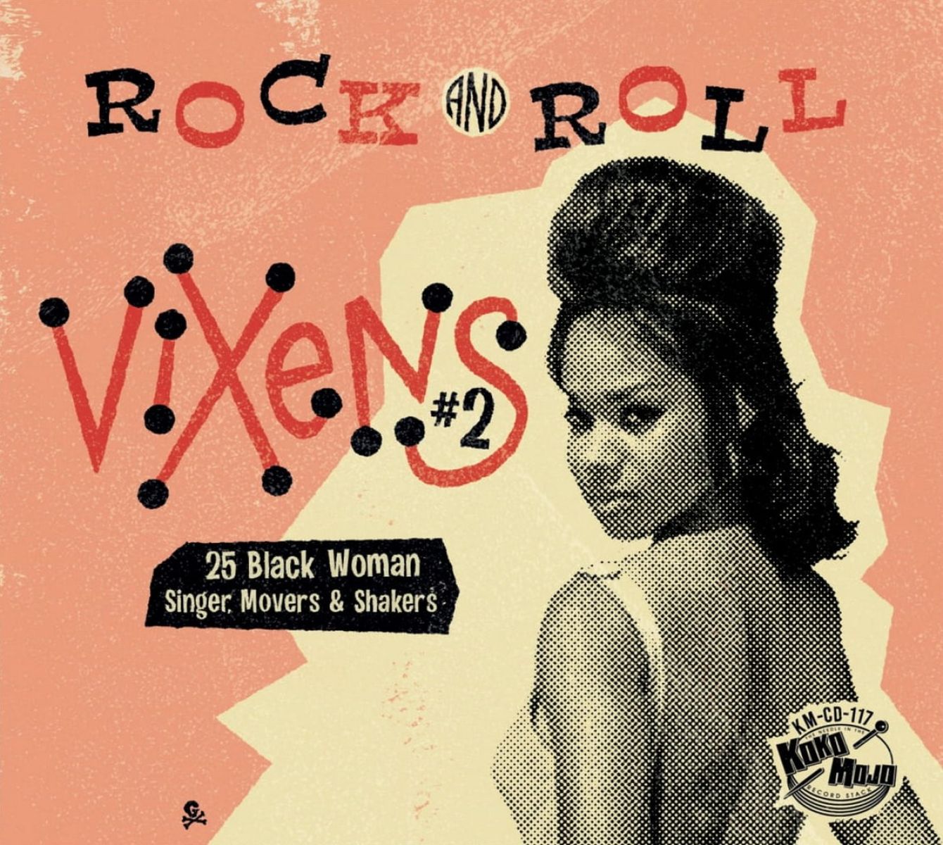 Afbeelding van Various Artists - Rock And Roll Vixens #2 (25 Black Woman Singer, Movers & Shakers)
