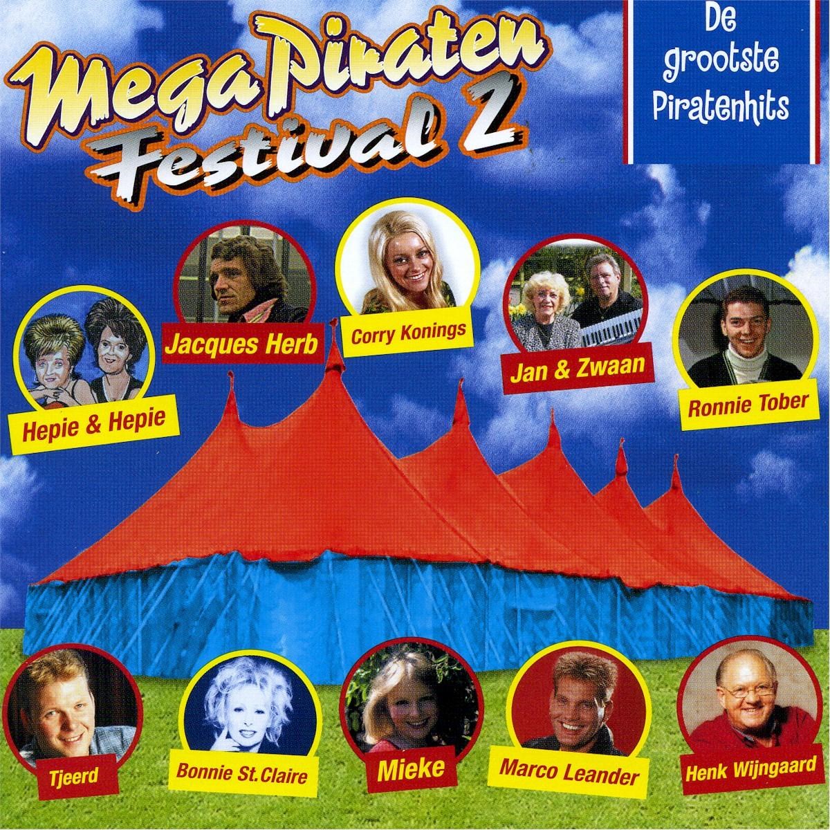 Afbeelding van Various Artists - Mega Piraten Festival 2