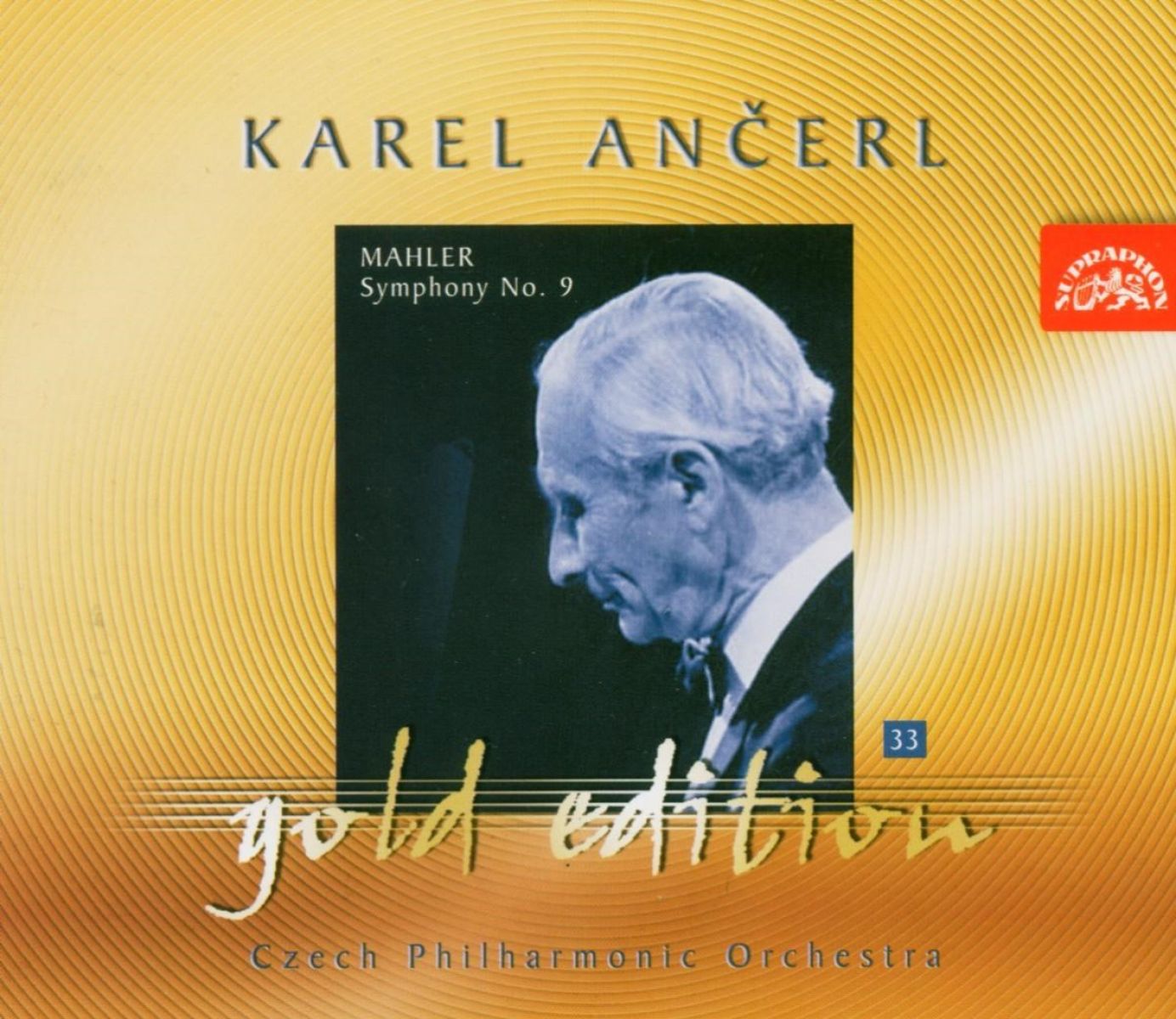 Afbeelding van Czech Philharmonic Orchestra, Karel Ančerl - Ancerl Gold Edition 33. Mahler: Symphony No.9 In D major