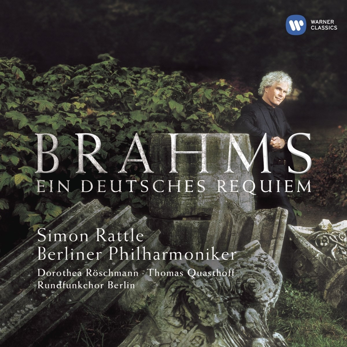 Afbeelding van Berliner Philharmoniker, Sir Simon Rattle - Brahms: Ein Deutsches Requim