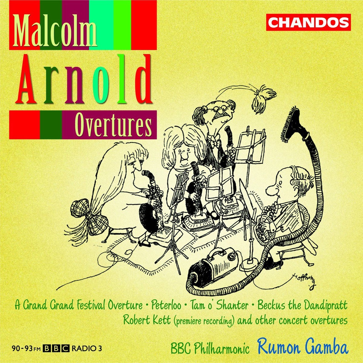 Afbeelding van BBC Philharmonic Orchestra, Rumon Gamba - Arnold: Overtures