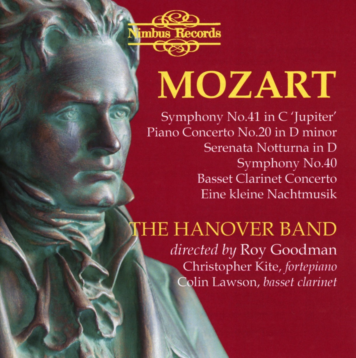 Afbeelding van Christopher Kite, Colin Lawson, The Hanover Band, Roy Goodman - Mozart: Orchestral Works