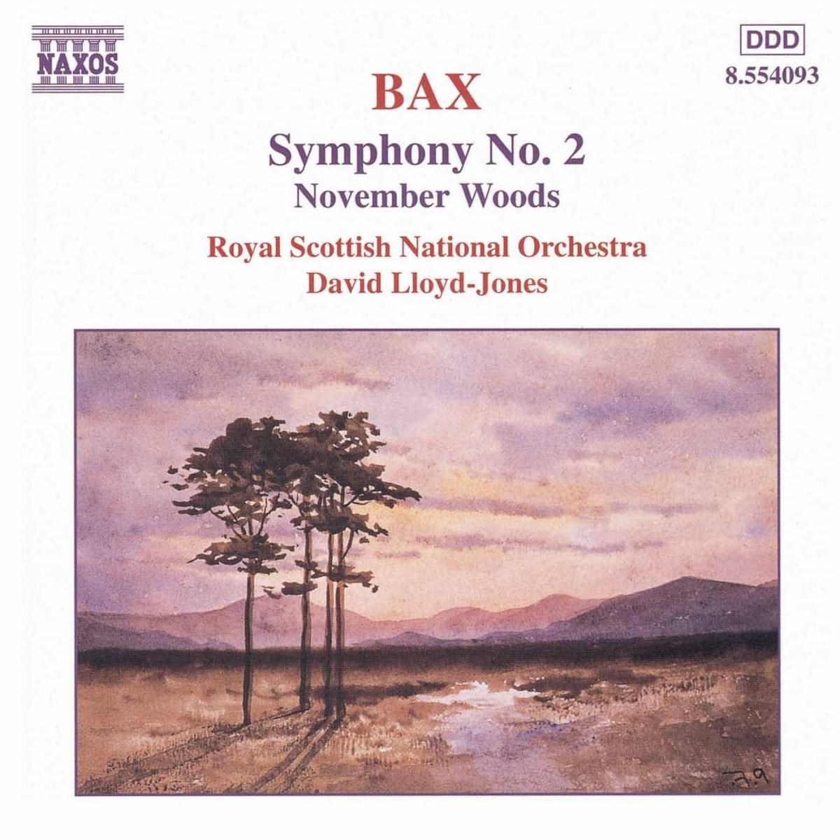 Afbeelding van Royal Scottish National Orchestra, David Lloyd-Jones - Bax: Symphony No. 2