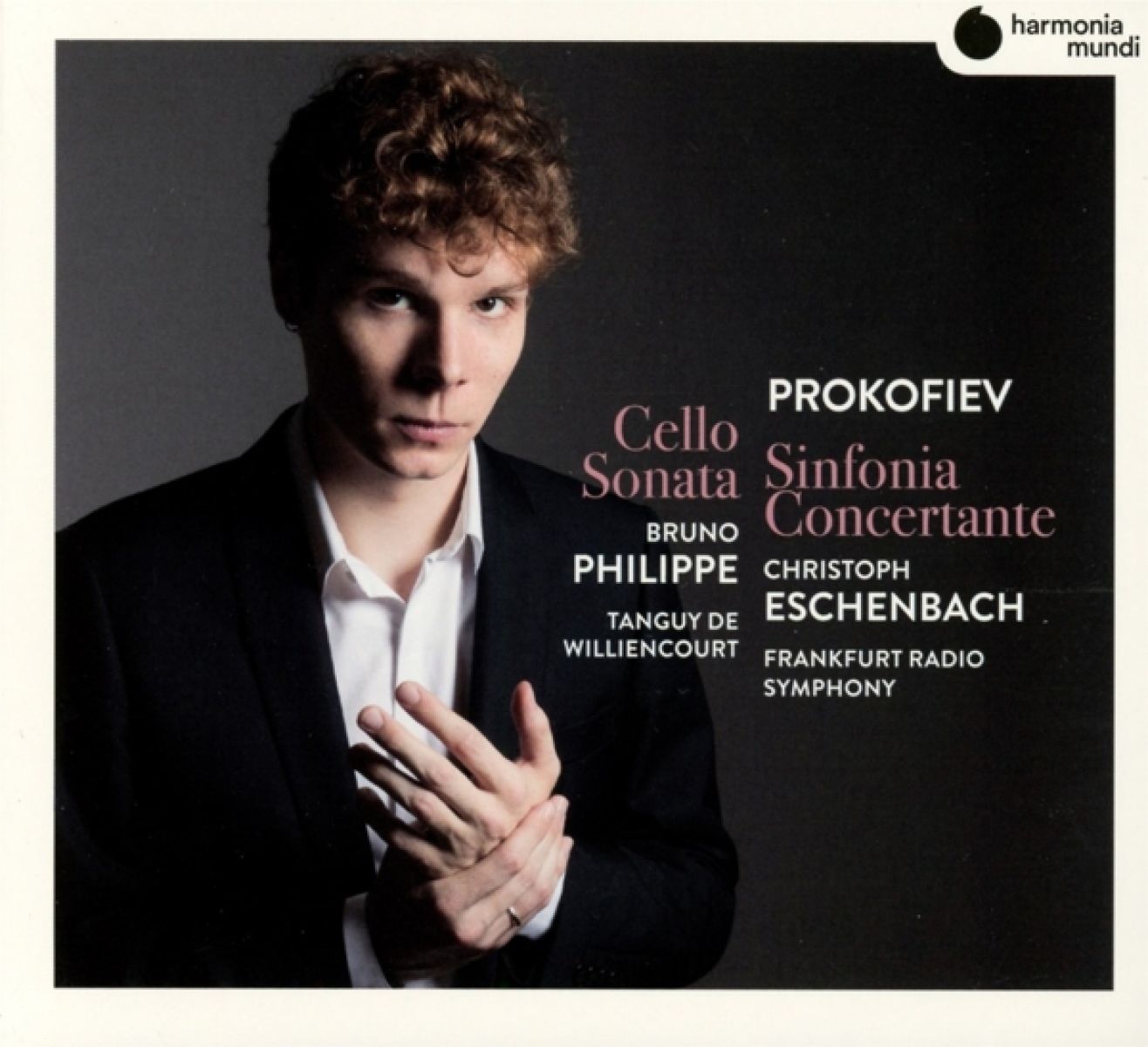 Afbeelding van Bruno Philippe, Tanguy de Williencourt, Christoph Eschenbach, hr-Sinfonieorchester - Prokofiev: Sinfonia Concertante. Sonata