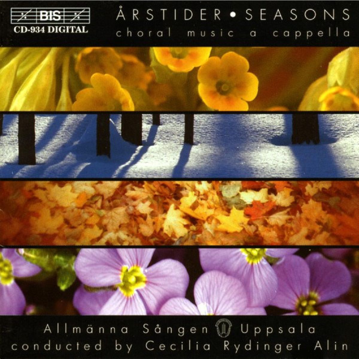 Afbeelding van Allmänna Sängen Uppsala, Cecilia Alin - Seasons (Årstiderna), Choral Music A Cappella
