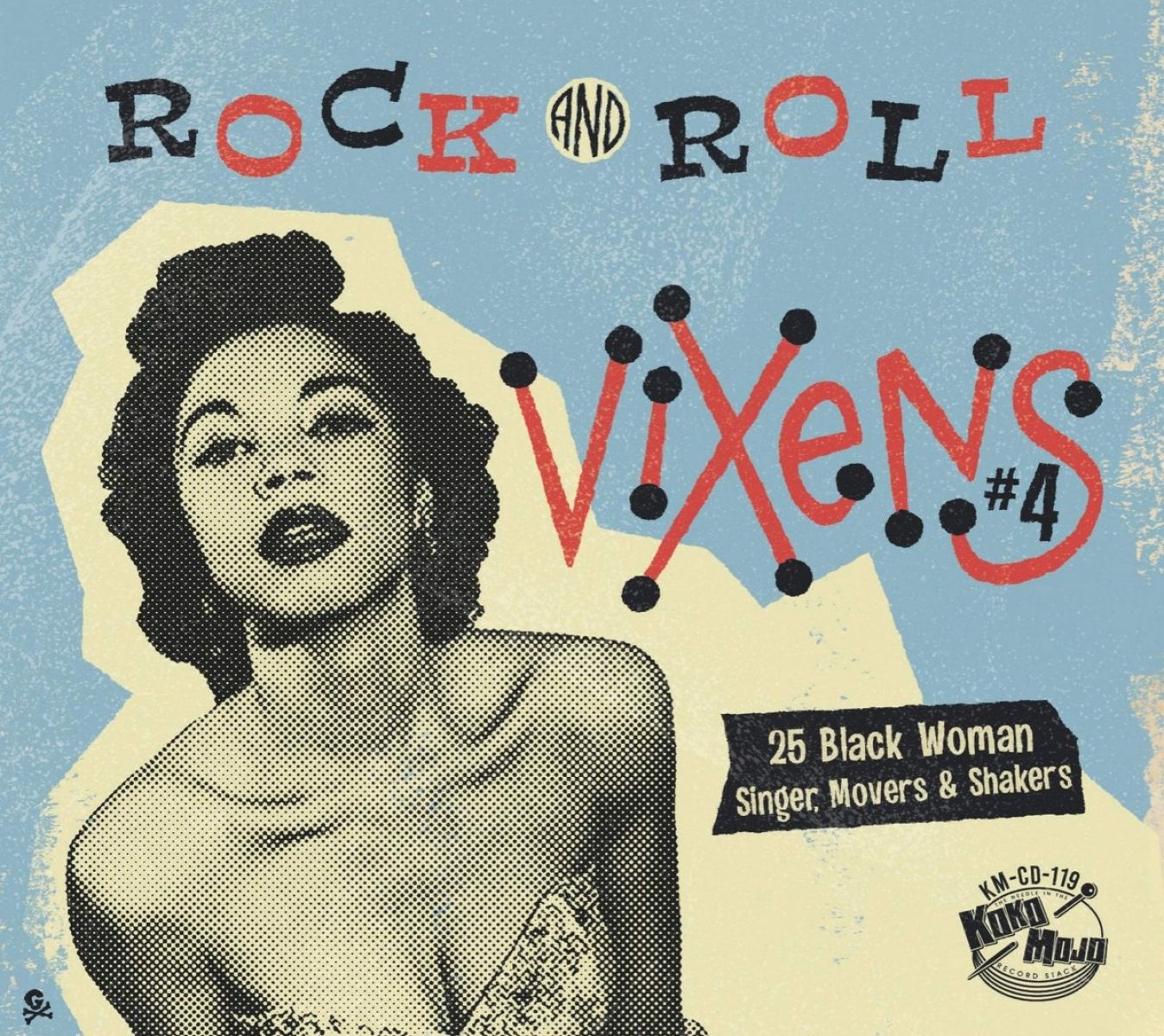 Afbeelding van Various Artists - Rock And Roll Vixens #4 (25 Black Woman Singer, Movers & Shakers)