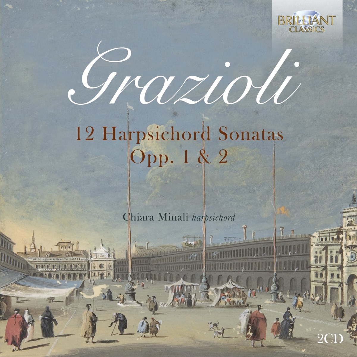 Afbeelding van Grazioli: 12 Harpsichord Sonatas Opp. 1 & 2
