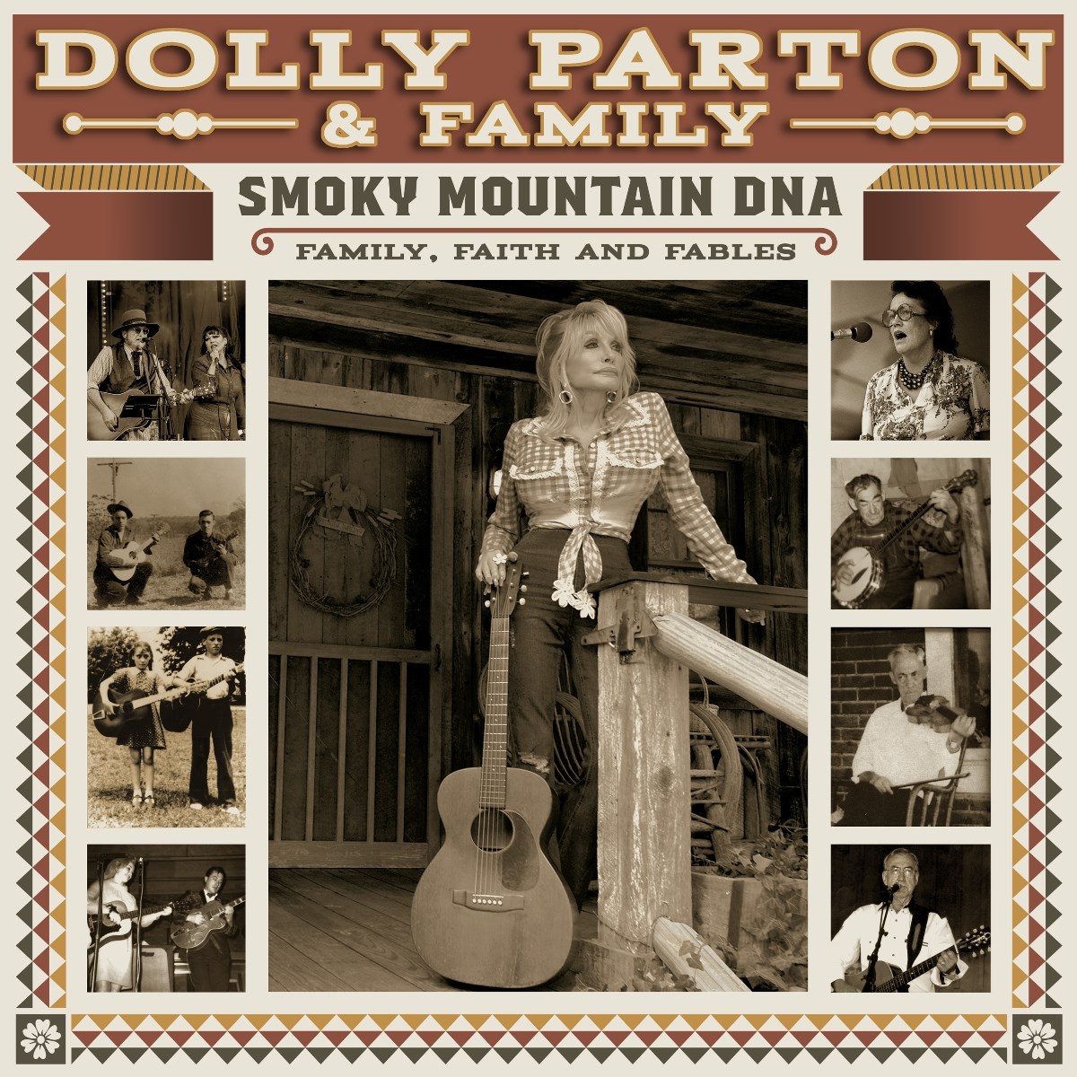 Afbeelding van Dolly Parton & Family - Smoky Mountain DNA: Family, Faith And Fables