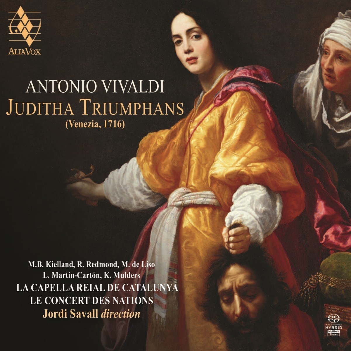 Concert Des Nations Jordi Savall Ca - Vivaldi: Juditha Triumphans Rv 644