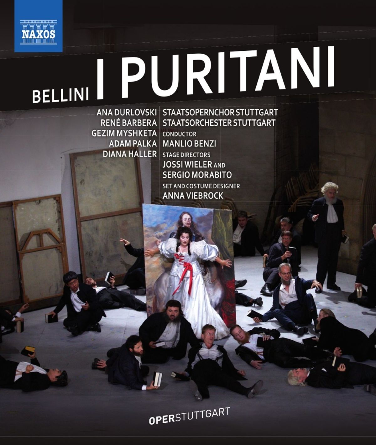 Roland Bracht, Adam Palka, Ana Durlovski, René Barbera, Staatsorchester Stuttgart, Manlio Benzi - Bellini: I Puritani