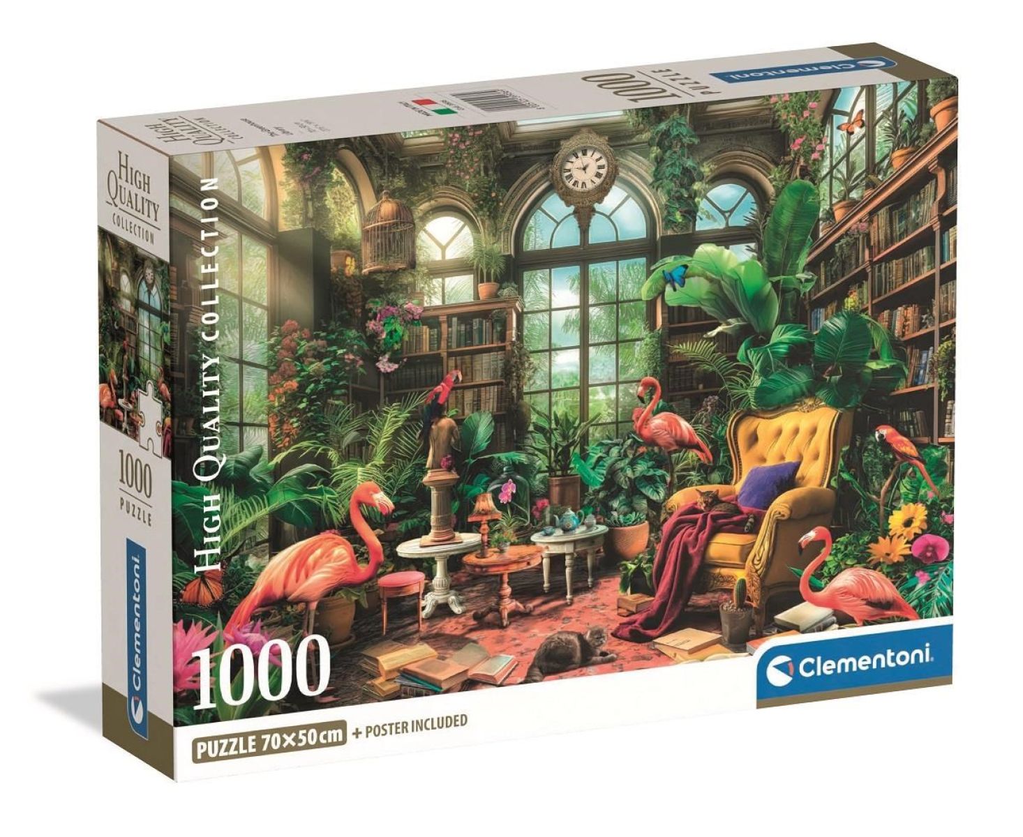 Afbeelding van The Greenhouse Library HQC (Compact Box 1000 stukjes) 