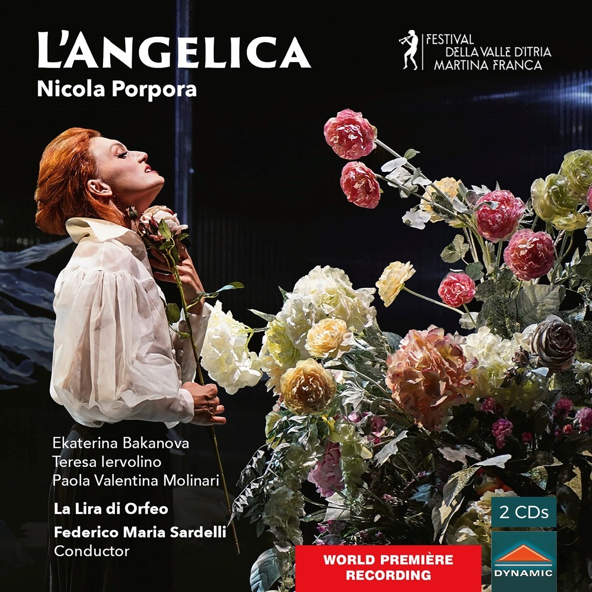 Afbeelding van Teresa Iervolino, Paola Valentina Molinari, Ekaterina Kakanova, Federico Maria Sardelli - Porpora: L'Angelica