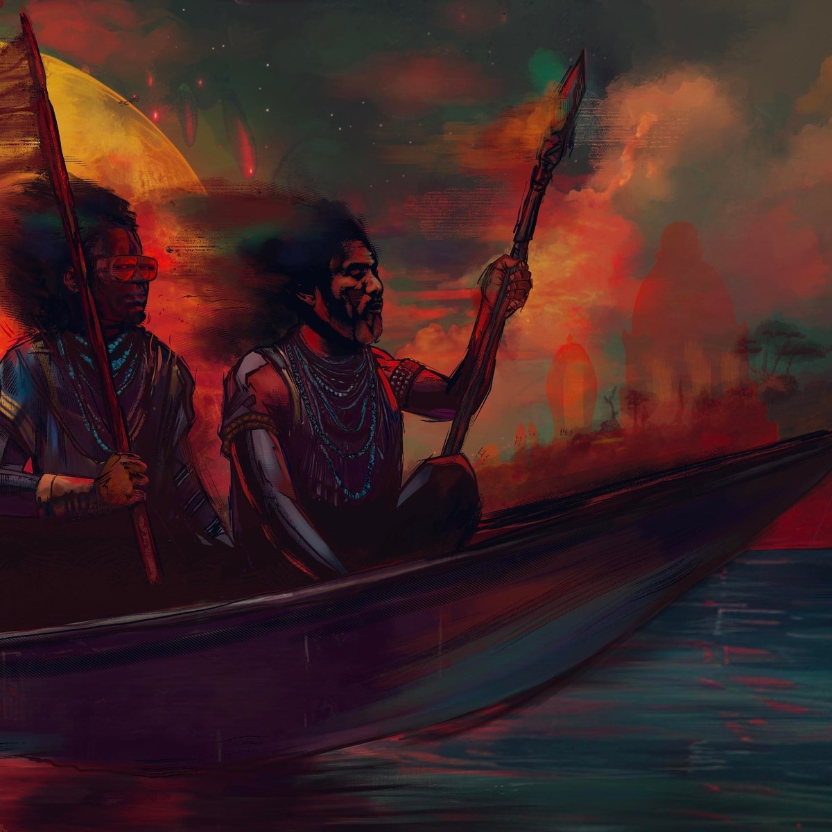 Afbeelding van Anthony Joseph - Rowing Up River To Get Our Names Back