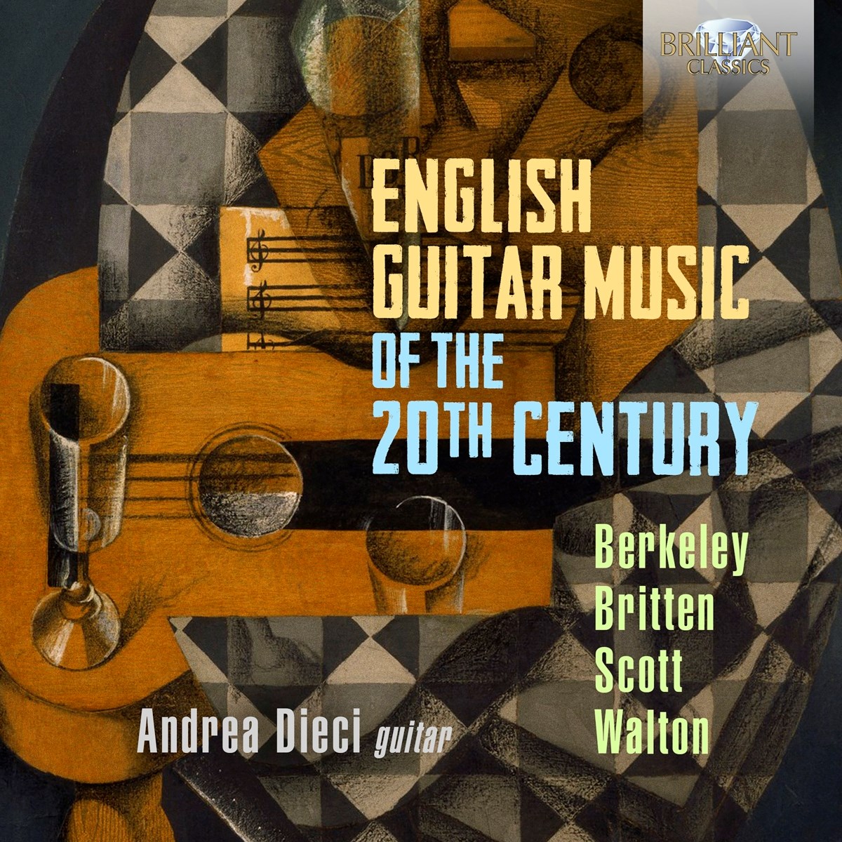 Afbeelding van Andrea Dieci - English Guitar Music Of The 20th Century