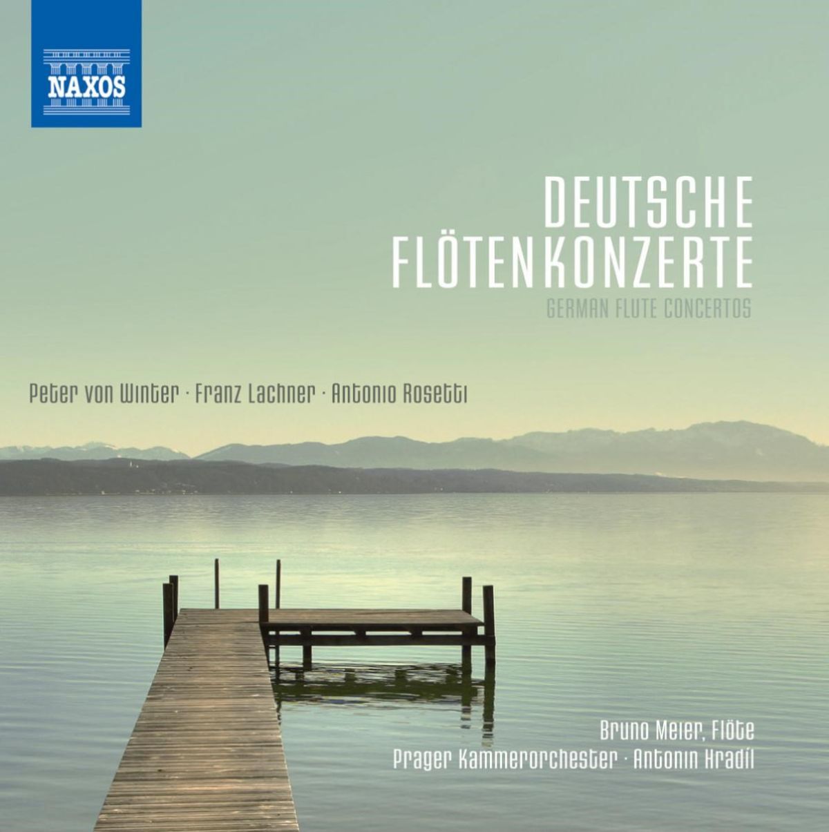 Afbeelding van Bruno Meier, Prague Chamber Orchestra, Antonin Hradil - German Flute Concertos