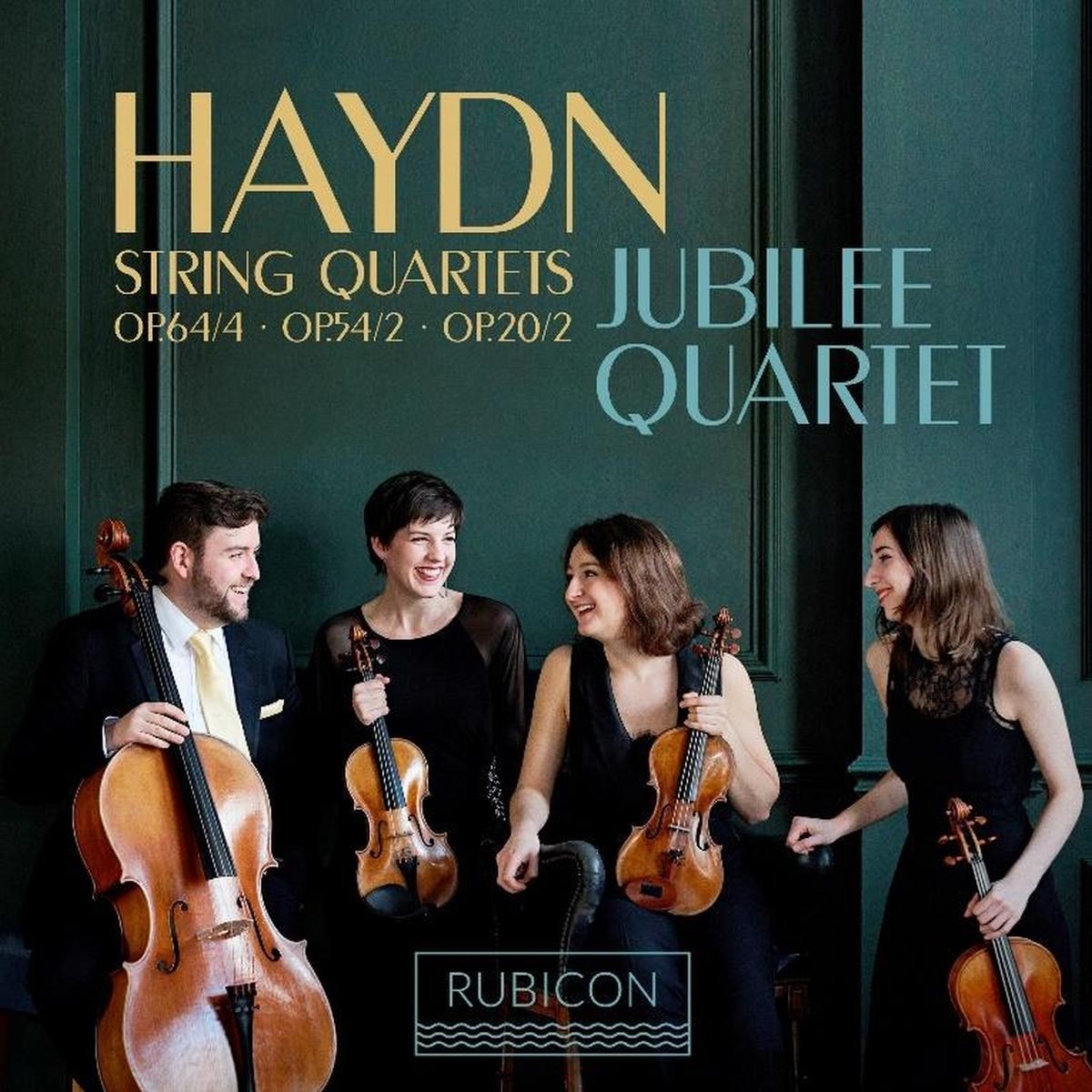 Afbeelding van Jubilee Quartet - Haydn: String Quartets Op. 64/4, Op. 54/2, Op. 20/2