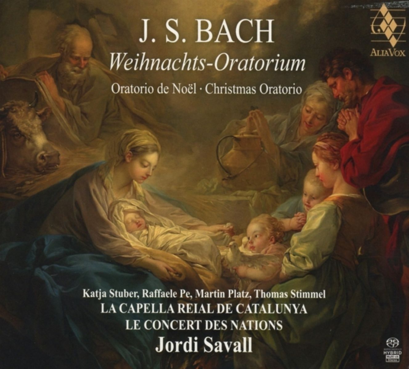 Afbeelding van Le Concert Des Nations Jordi Savall - Christmas Oratorio