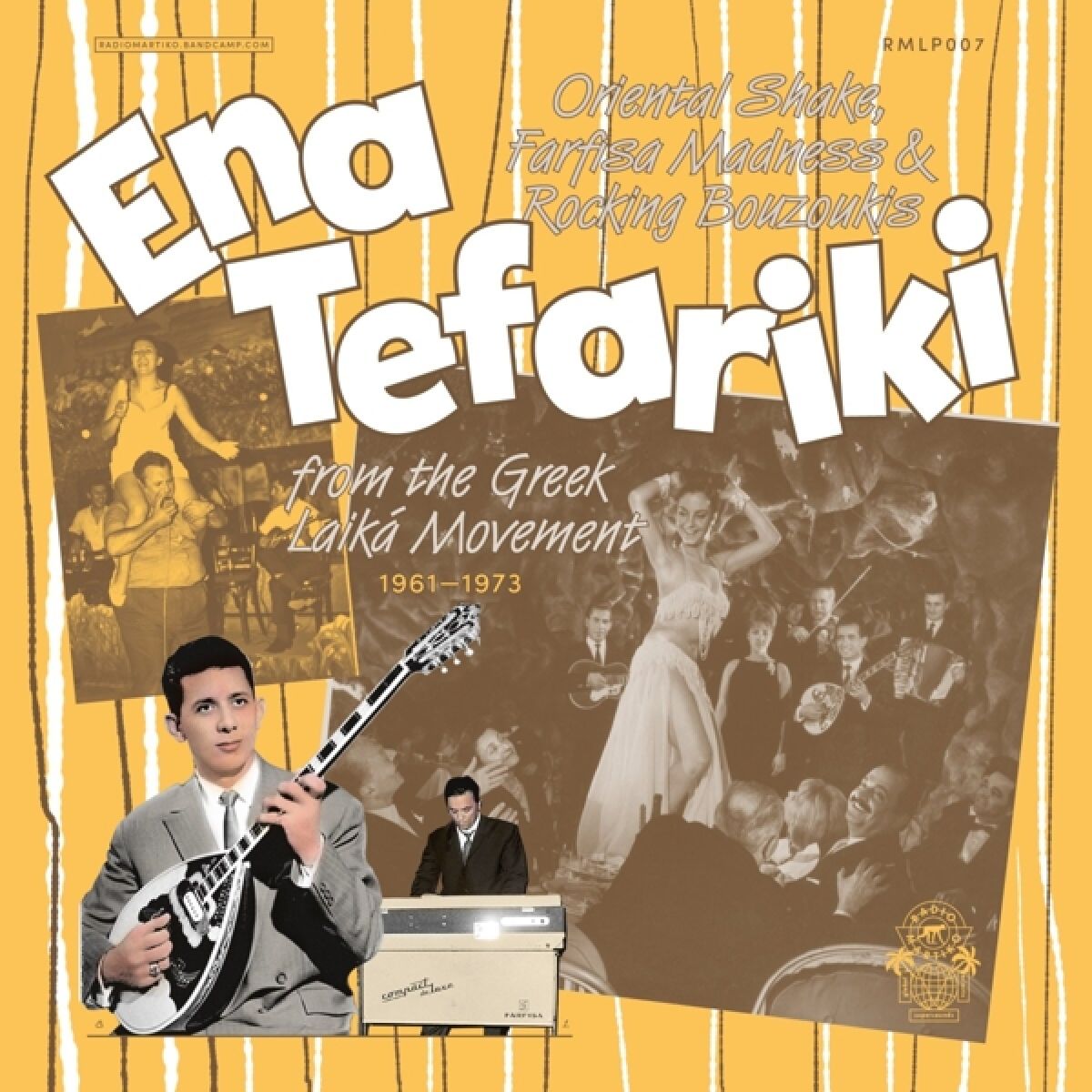 Afbeelding van Various Artists - Ena Tefariki (1961-1973)