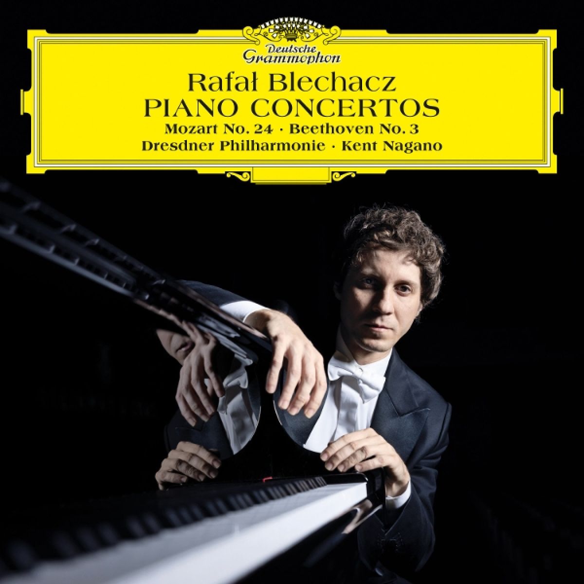 Afbeelding van Rafal Blechacz, Dresdner Philharmonie & Kent Nagano - Mozart: Piano Concerto No. 24 / Beethoven: Piano Concerto No. 3