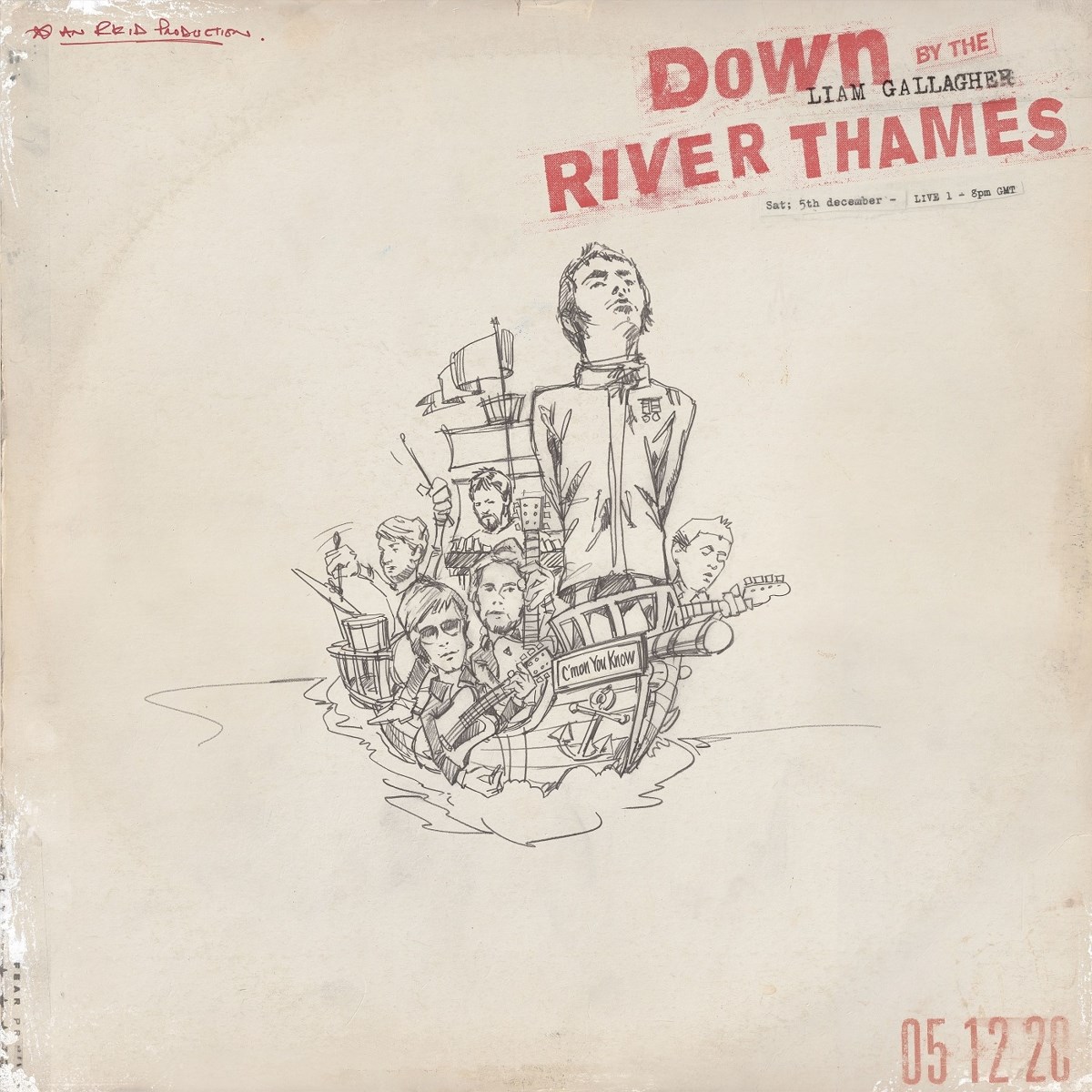 Afbeelding van Liam Gallagher - Down By The River Thames