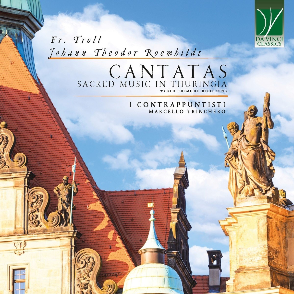 Afbeelding van Various Artists - Troll / Roemhildt: Cantatas, Sacred Music In Thuringia