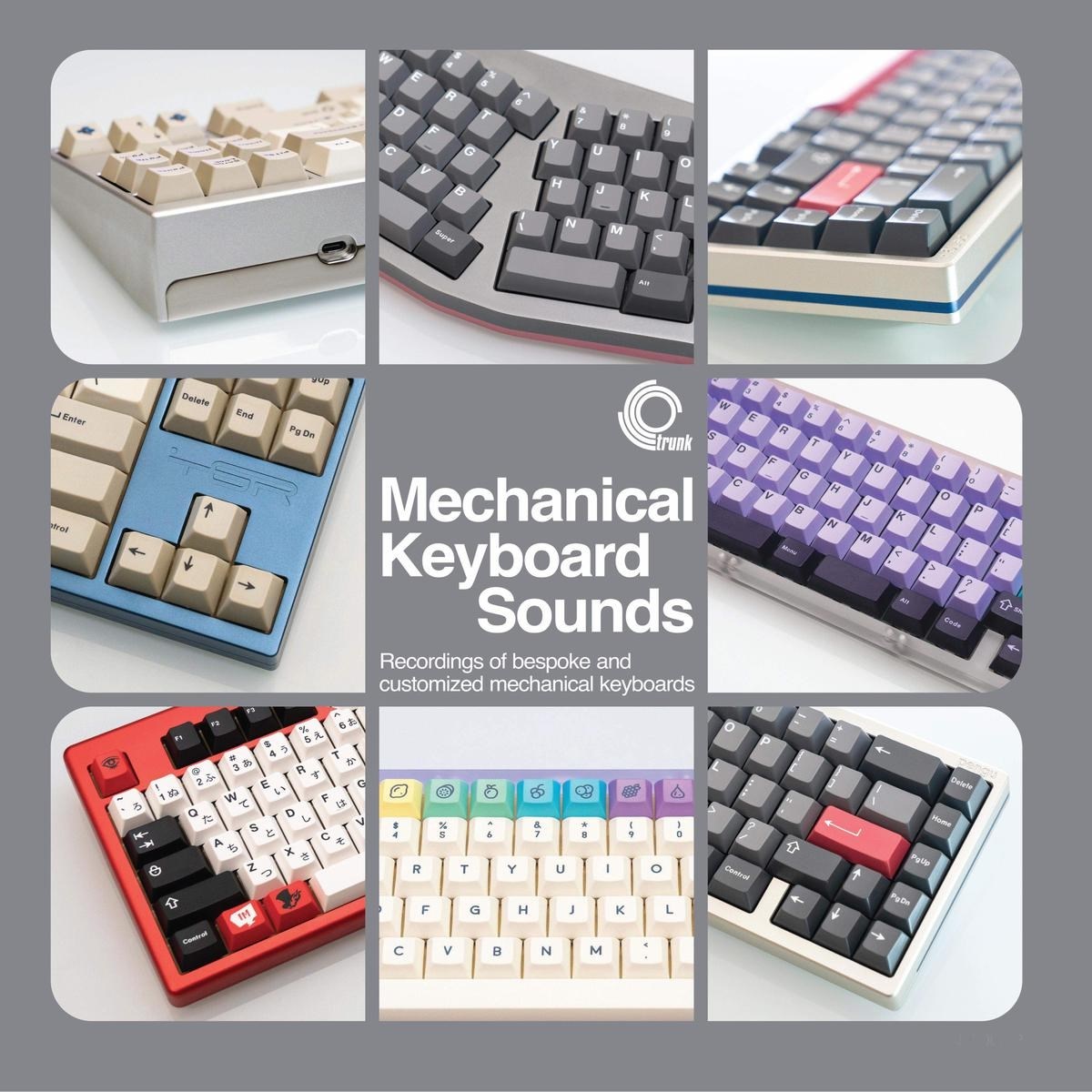 Various Artists - Mechanical Keyboard Sounds - Recordings Of Bespoke And Customized Mechanical Keyboards