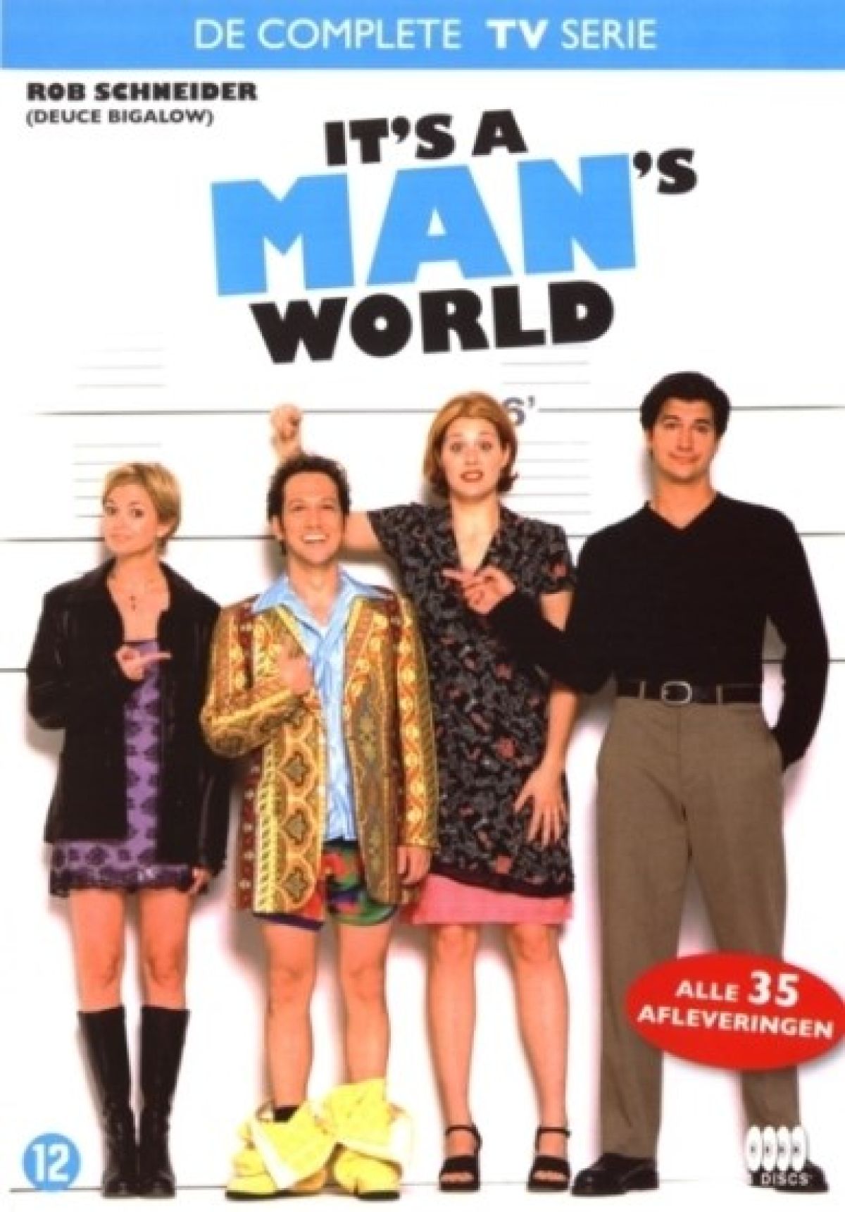 Afbeelding van It's a man's world - De complete tv serie