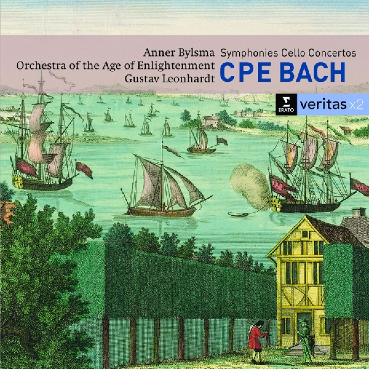 Anner Bylsma, Orchestra of the Age of Enlightenment - C.P.E. Bach: 4 Symphonies | Symphony For Strings | Cello Concertos