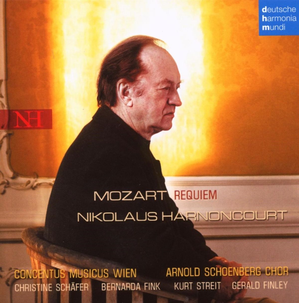 Afbeelding van Concentus Musicus Wien, Nikolaus Harnoncourt - Mozart: Requiem