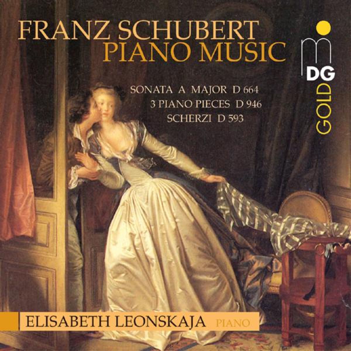 Afbeelding van Elisabeth Leonskaja - Schubert: Piano Music (Sonata A Major D 664 | 3 Piano Pieces D 946 | Scherzi D 593)