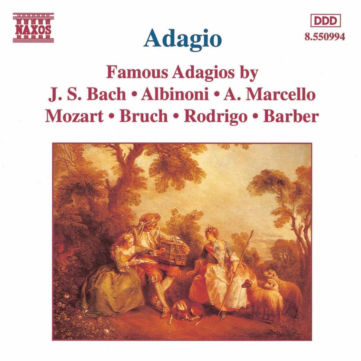 Afbeelding van Various Artists - Famous Adagios