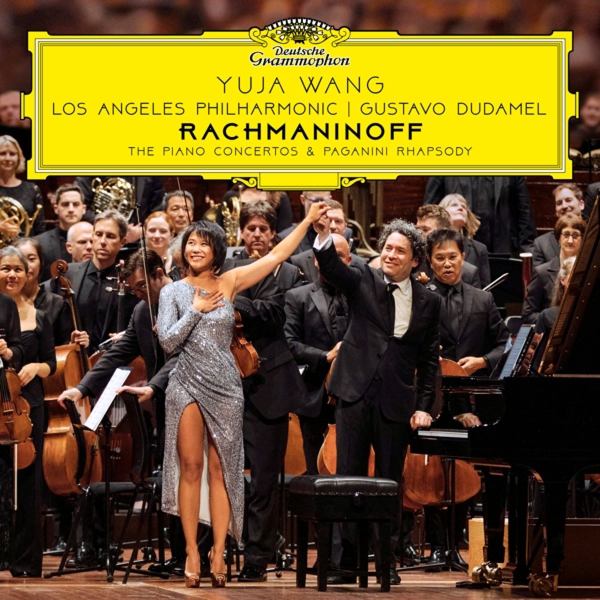 Afbeelding van Yuja Wang, Los Angeles Philharmonic Orchestra, Gustavo Dudamel - Rachmaninoff: The Piano Concertos & Paganini Rhaps