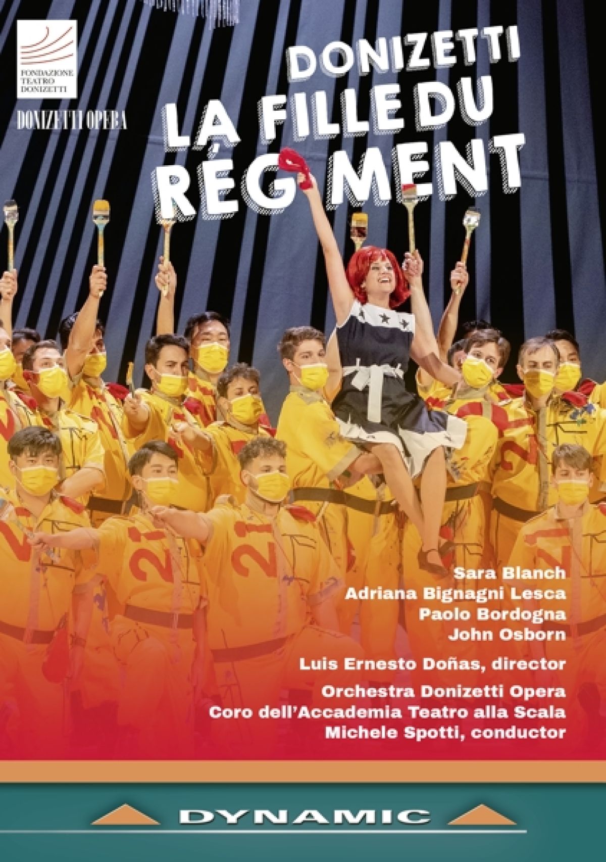 Afbeelding van Adriana Bignagni Lesca, Paolo Bordogna, John Osborn - Donizetti: La Fille Du Régiment