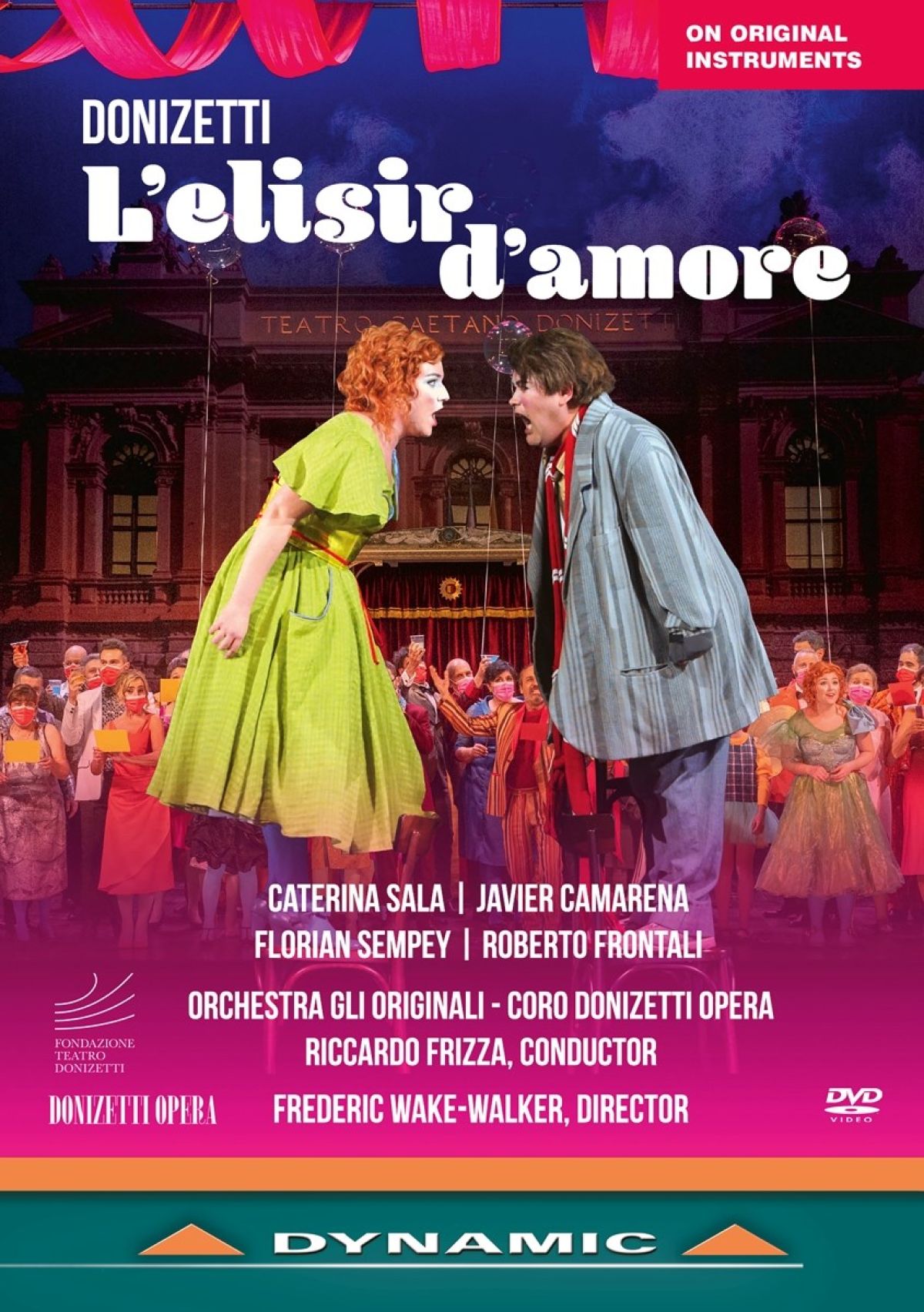 Afbeelding van Caterina Sala, Javier Camarena, Florian Sempey - Donizetti: L'Elisir D'Amore